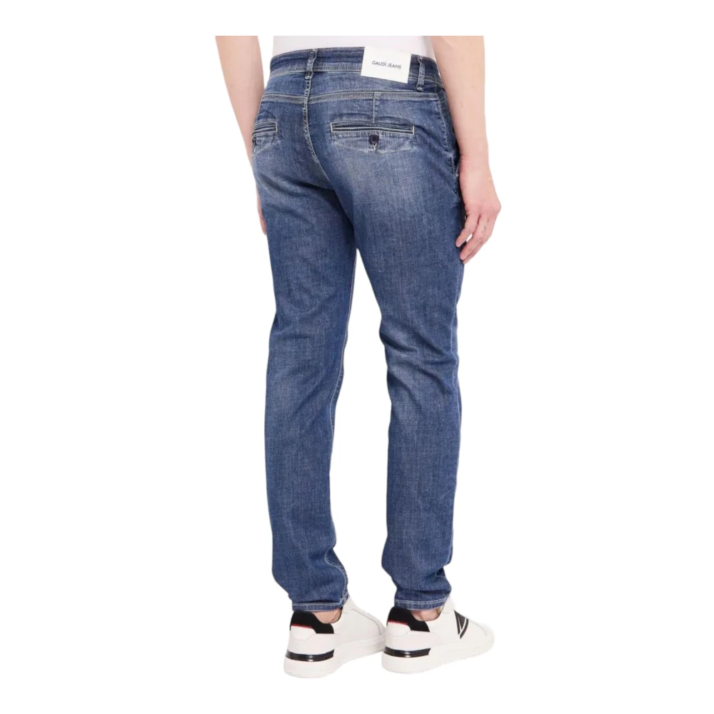 Gaudi Slim-fit Denim Jeans Blue Heren