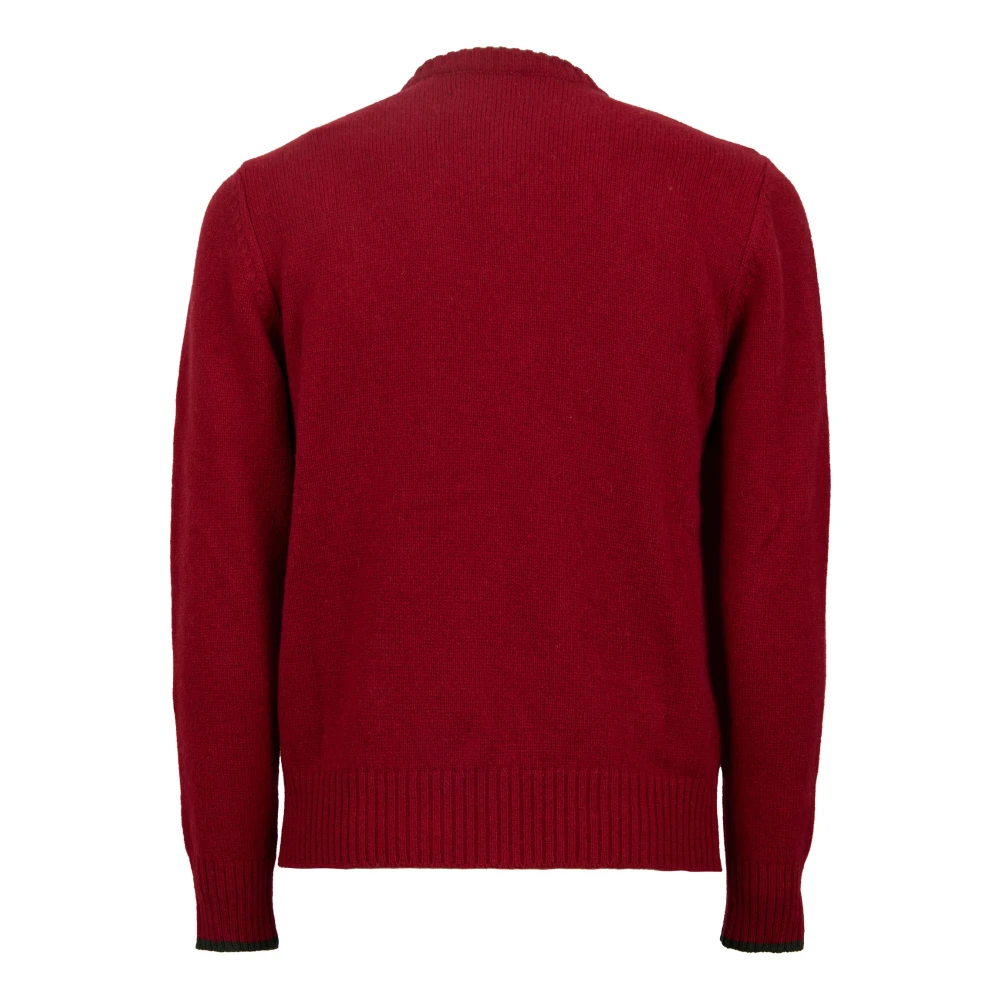 Gallo Rode heren ronde hals Red Heren