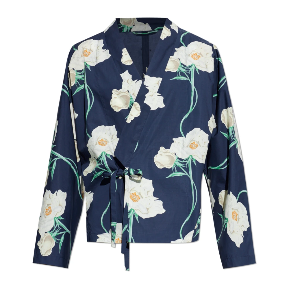 Kenzo Donna Blu Camicette S, New,