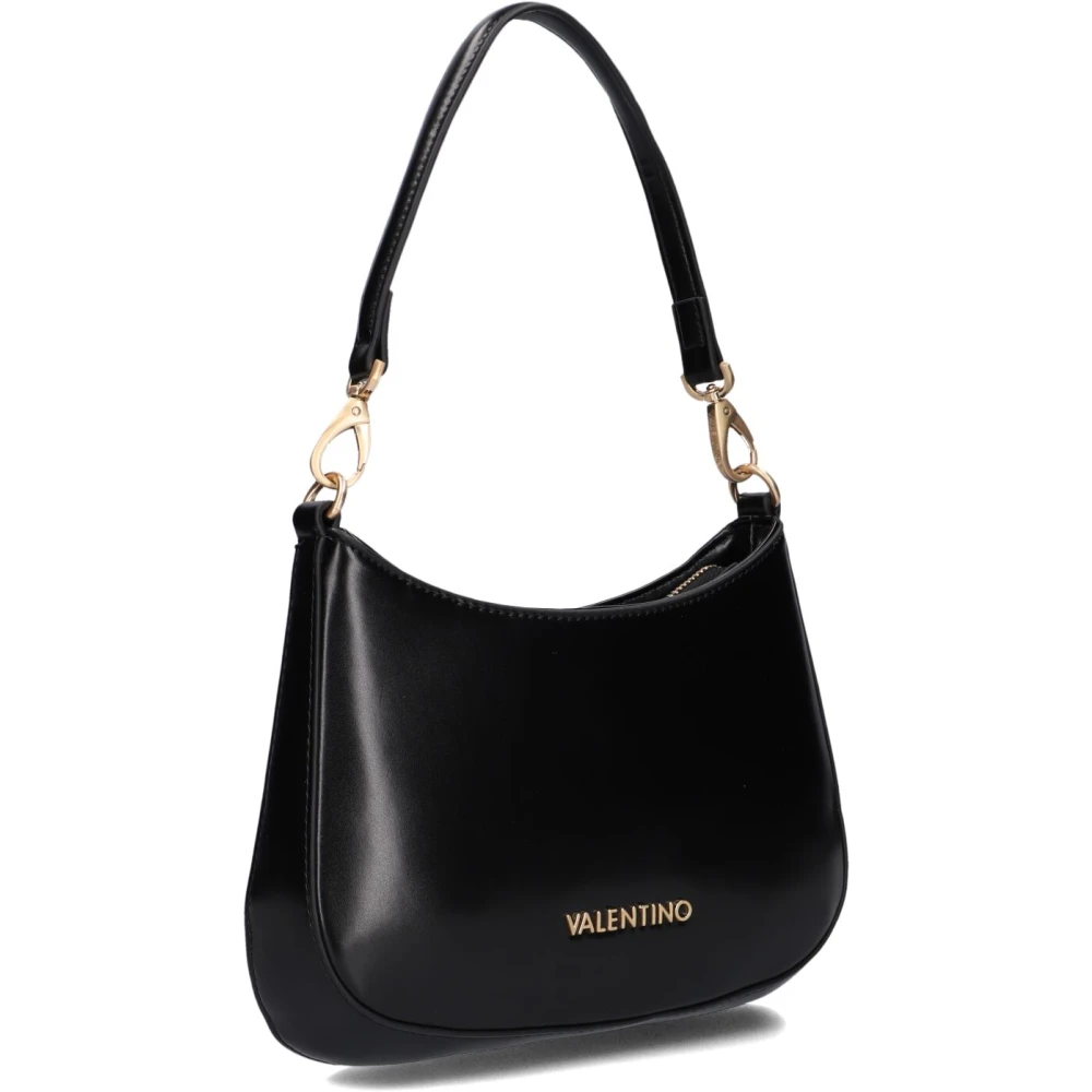 Valentino by Mario Valentino Zwarte leren hobo tas Black Dames