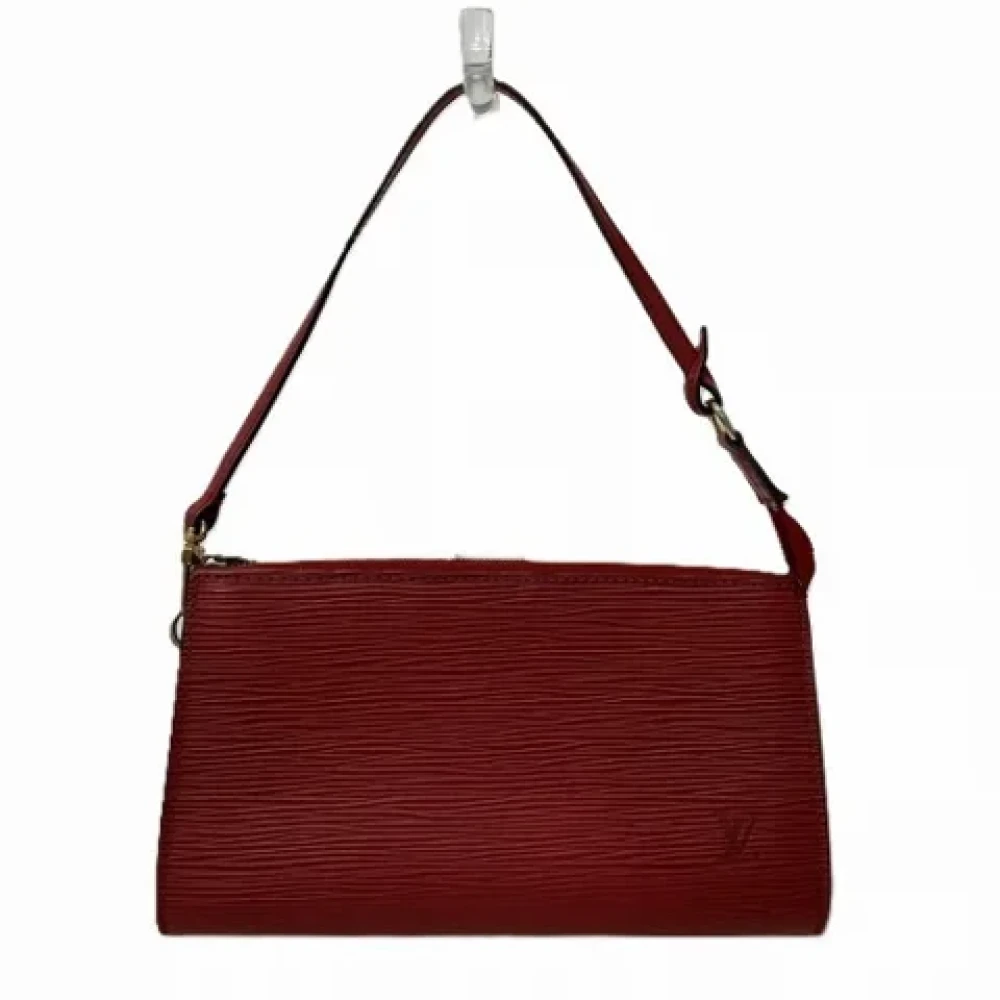 Louis Vuitton Vintage Pre-owned Fabric louis-vuitton-bags Red Dames