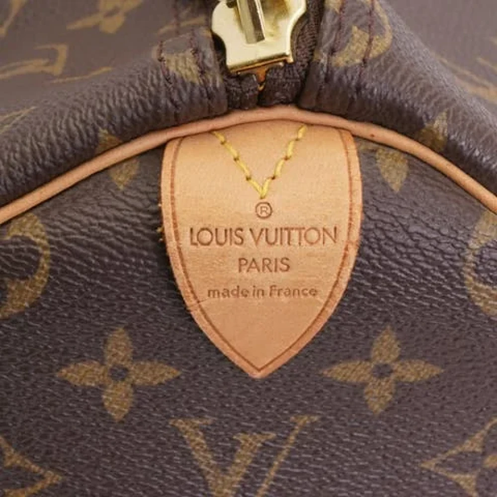Louis Vuitton Vintage gecoate canvas weekendtas Brown Unisex