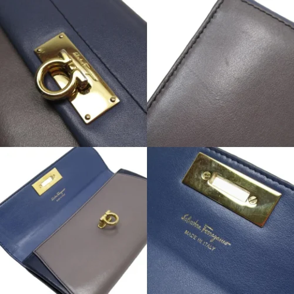 Salvatore Ferragamo Pre-owned Leather wallets Multicolor Dames