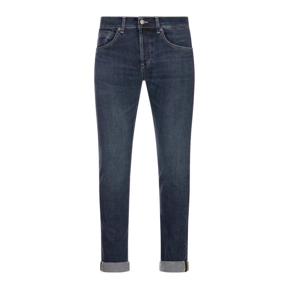 Dondup Uomo Blu Jeans Brighton Carrot-Fit