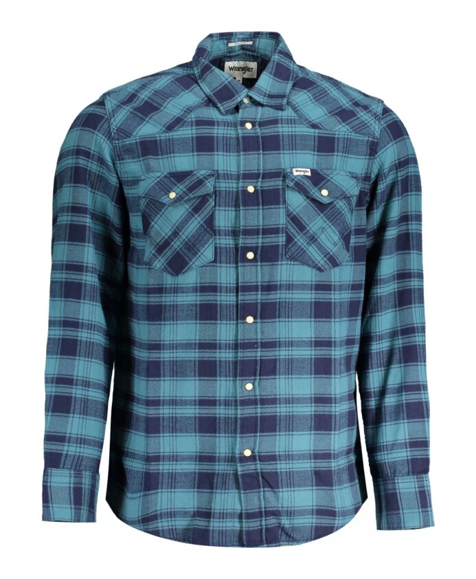 blue-flannel-western-shirt-with-italian-collar