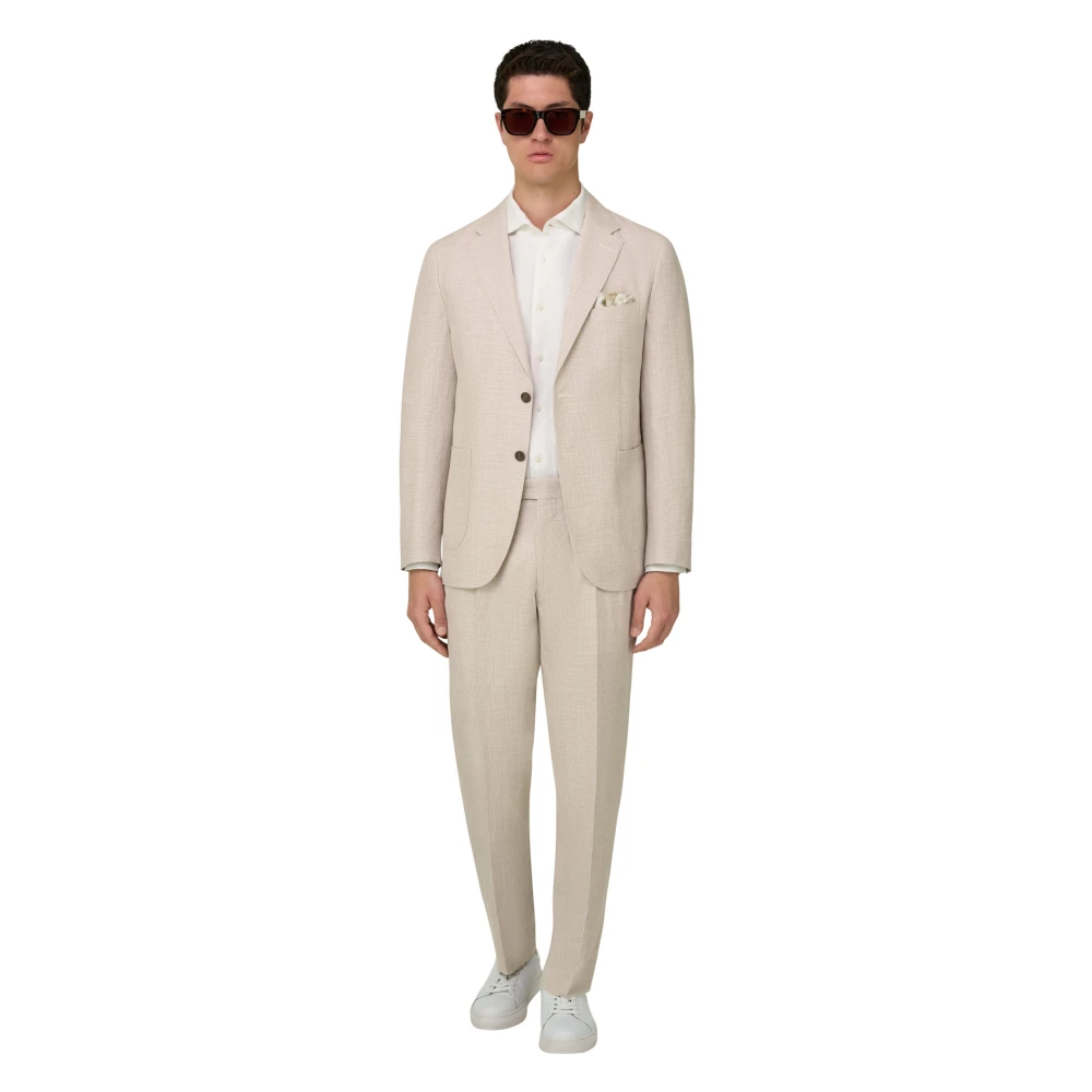 Boggi Milano Uomo Beige Abiti 2XL, New,