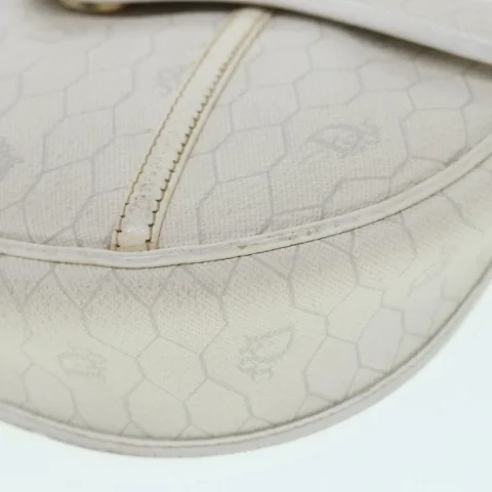 Dior Vintage Pre-owned Canvas dior-bags White Dames