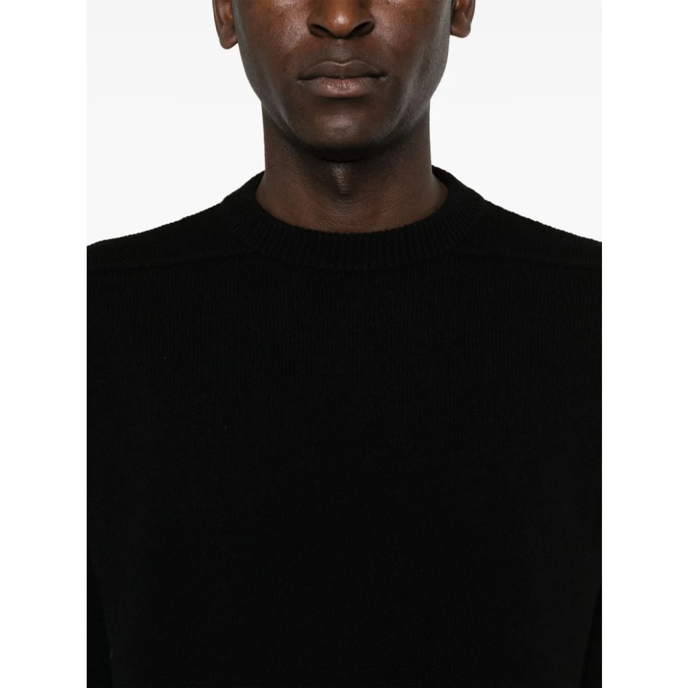 Rick Owens Zwarte Sweater Collectie Black Heren
