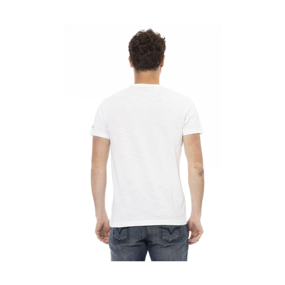 Trussardi Action T-shirt met ronde hals White Heren