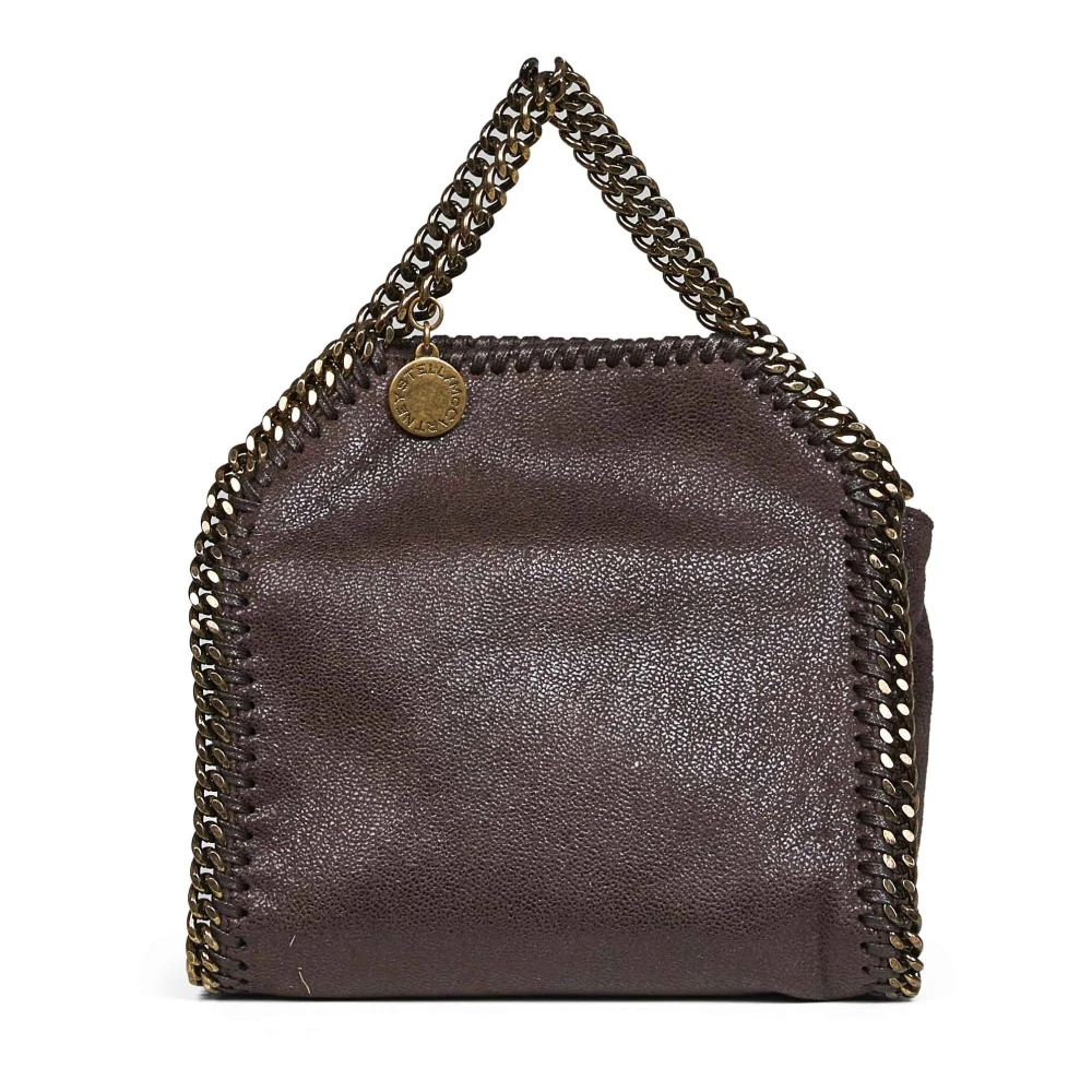 Stella Mccartney Donna Marrone - Falabella Tiny Tote - Bags - One Size