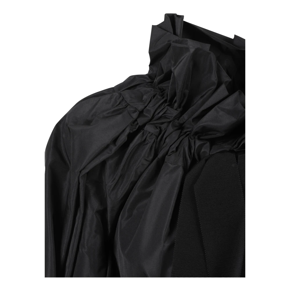 Patou Zwarte Signature Volume Jurk Black Dames