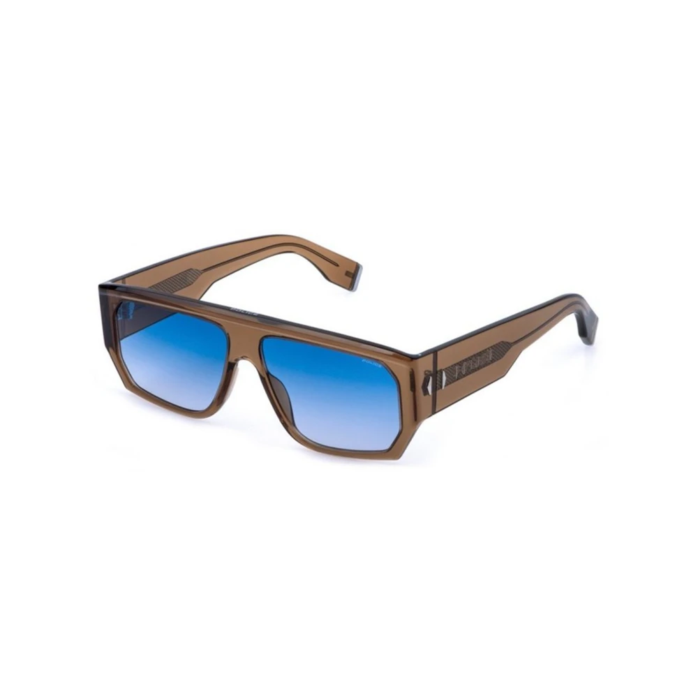 Police Men's Brown Sunglasses, 59 Mm, Splr81e 06A6 Sunglasses