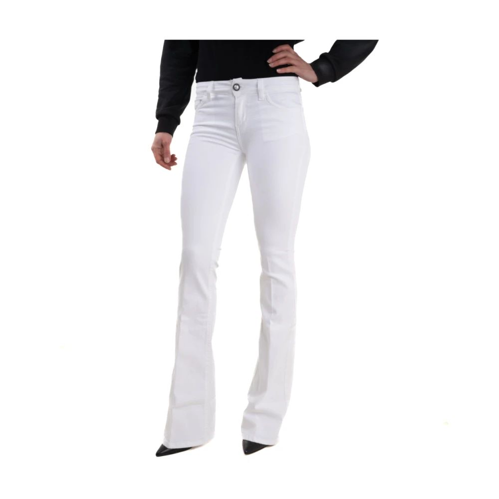 Liu Jo Wide Jeans White Dames
