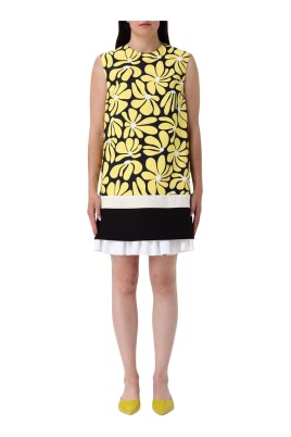 robe-midi-elegante-noire-avec-volant