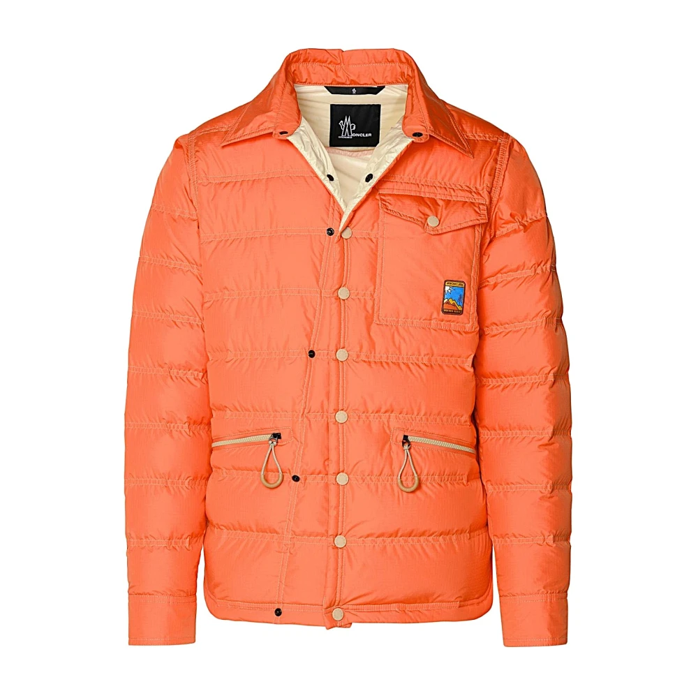 Moncler Stijlvolle Jas voor Mannen en Vrouwen Orange Heren