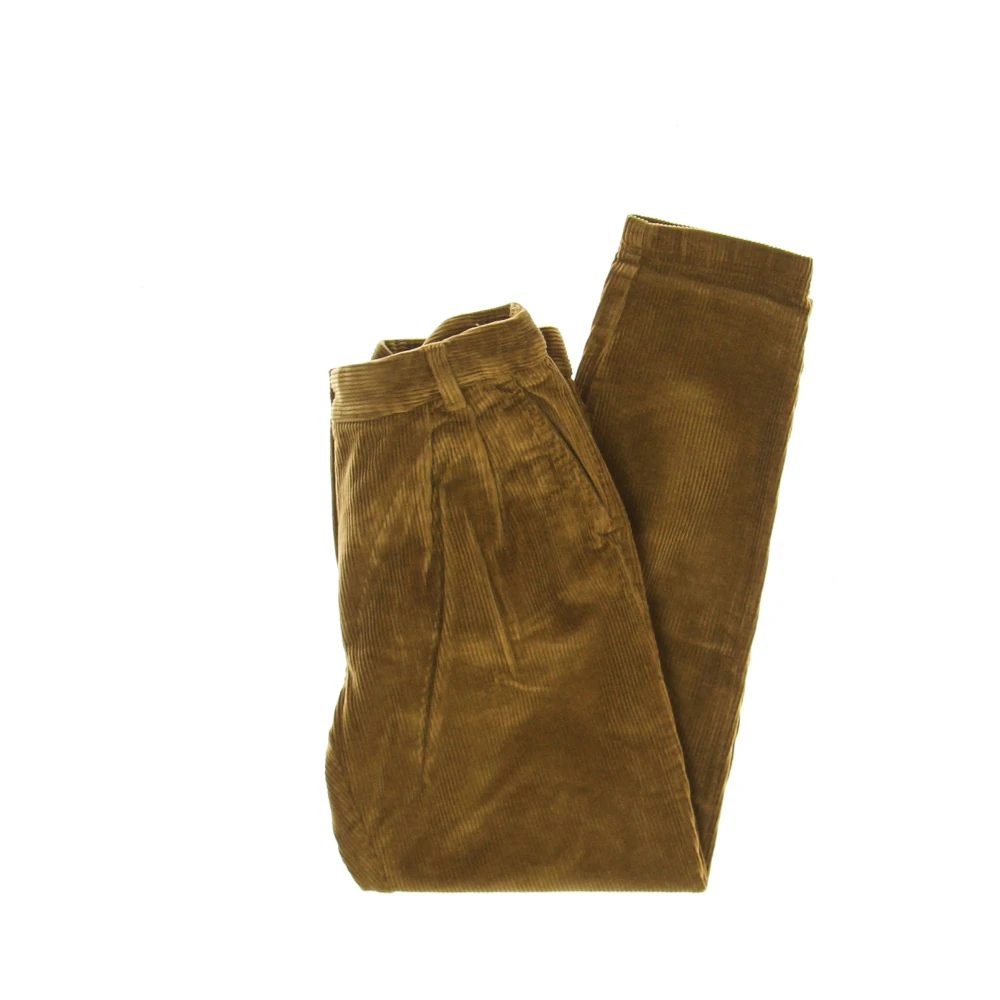 Timberland Fluweel Lange Broek met Zakken Green Dames