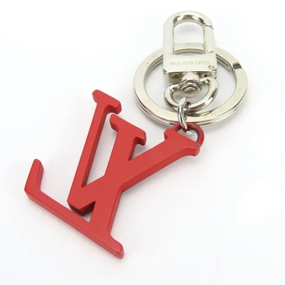 Louis Vuitton Vintage Pre-owned Metal home-office Red Dames