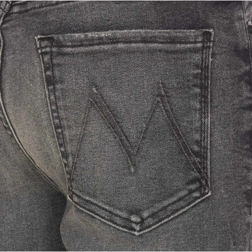 Mother Grijze Twister Heel Jeans Gray Dames