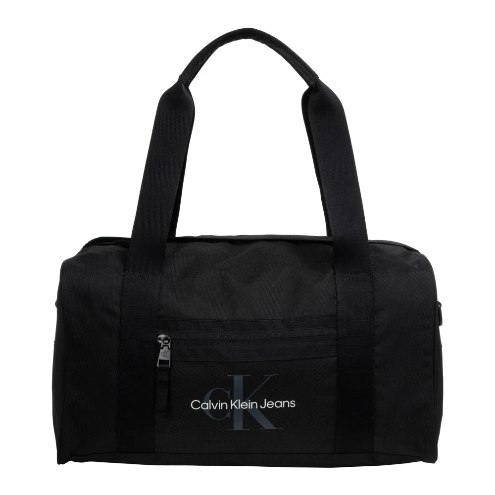 Calvin Klein Jeans Justerbar Rem Gymväska Black, Herr