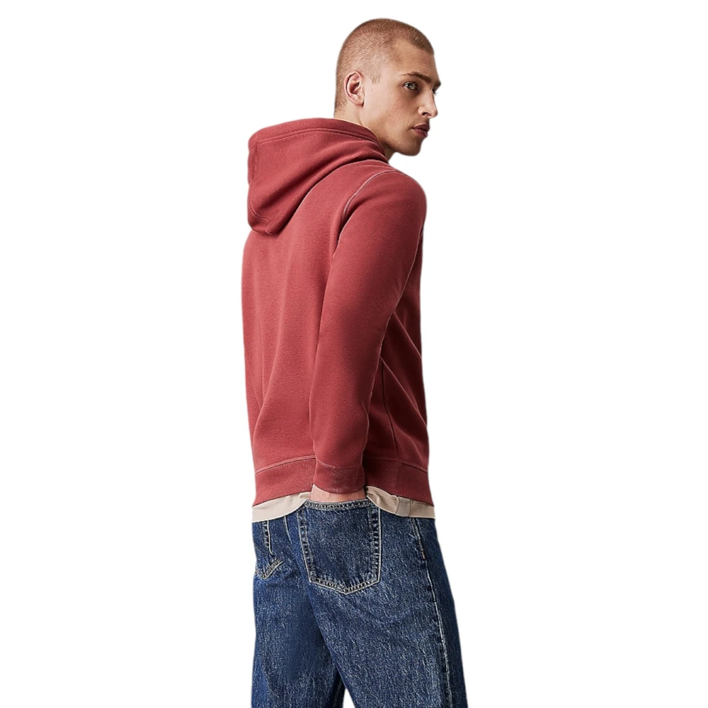 Calvin Klein Stijlvolle Sweatshirt voor Mannen Red Heren