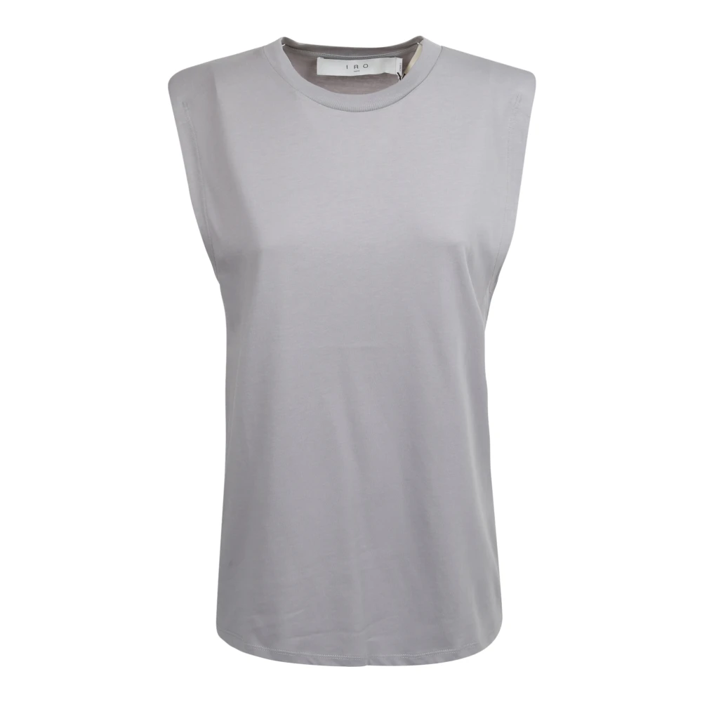 IRO Grijze mouwloze T-shirts voor vrouwen Gray Dames