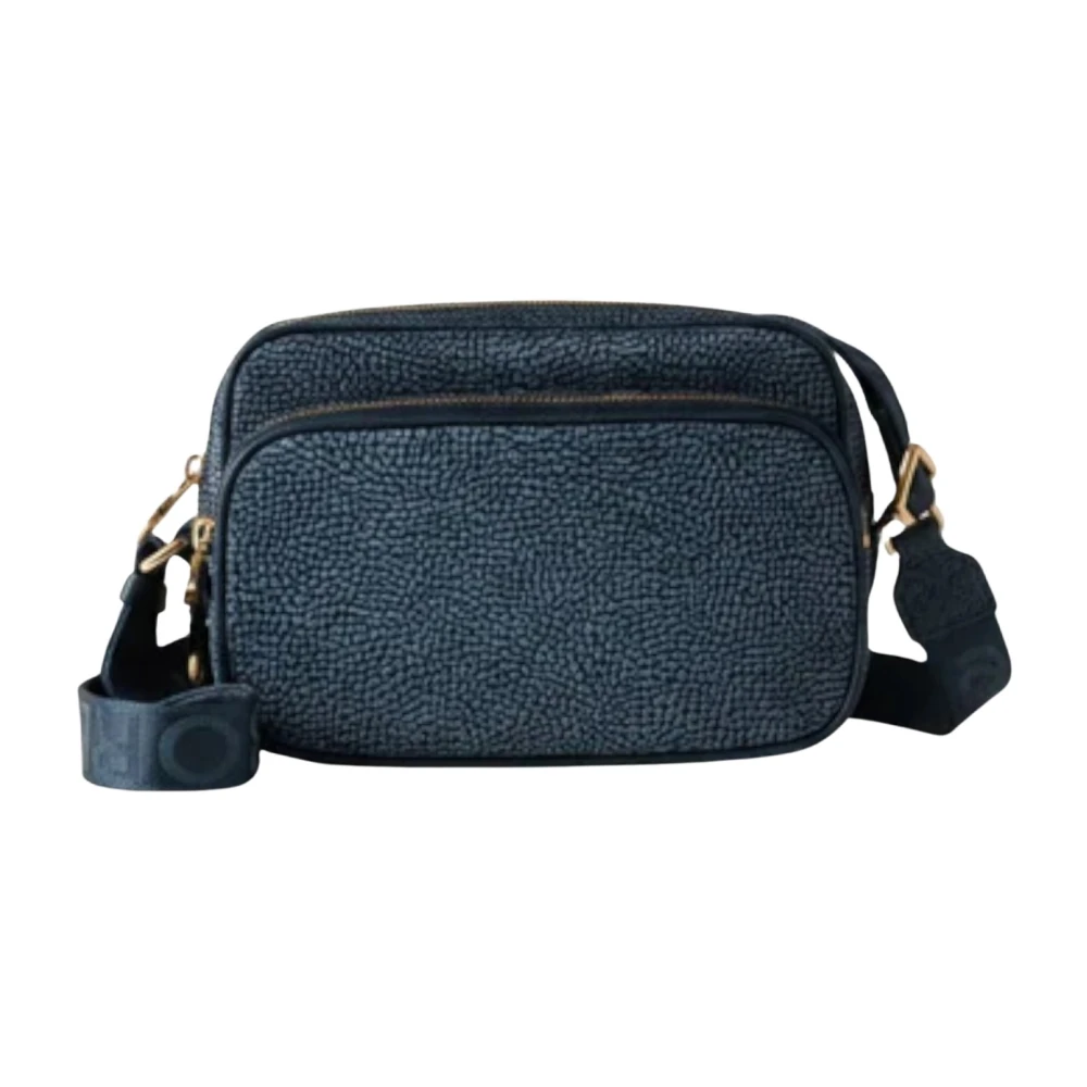 Borbonese Women's Blue Camera Case Small - Cross Body Bags - One Size - Bags