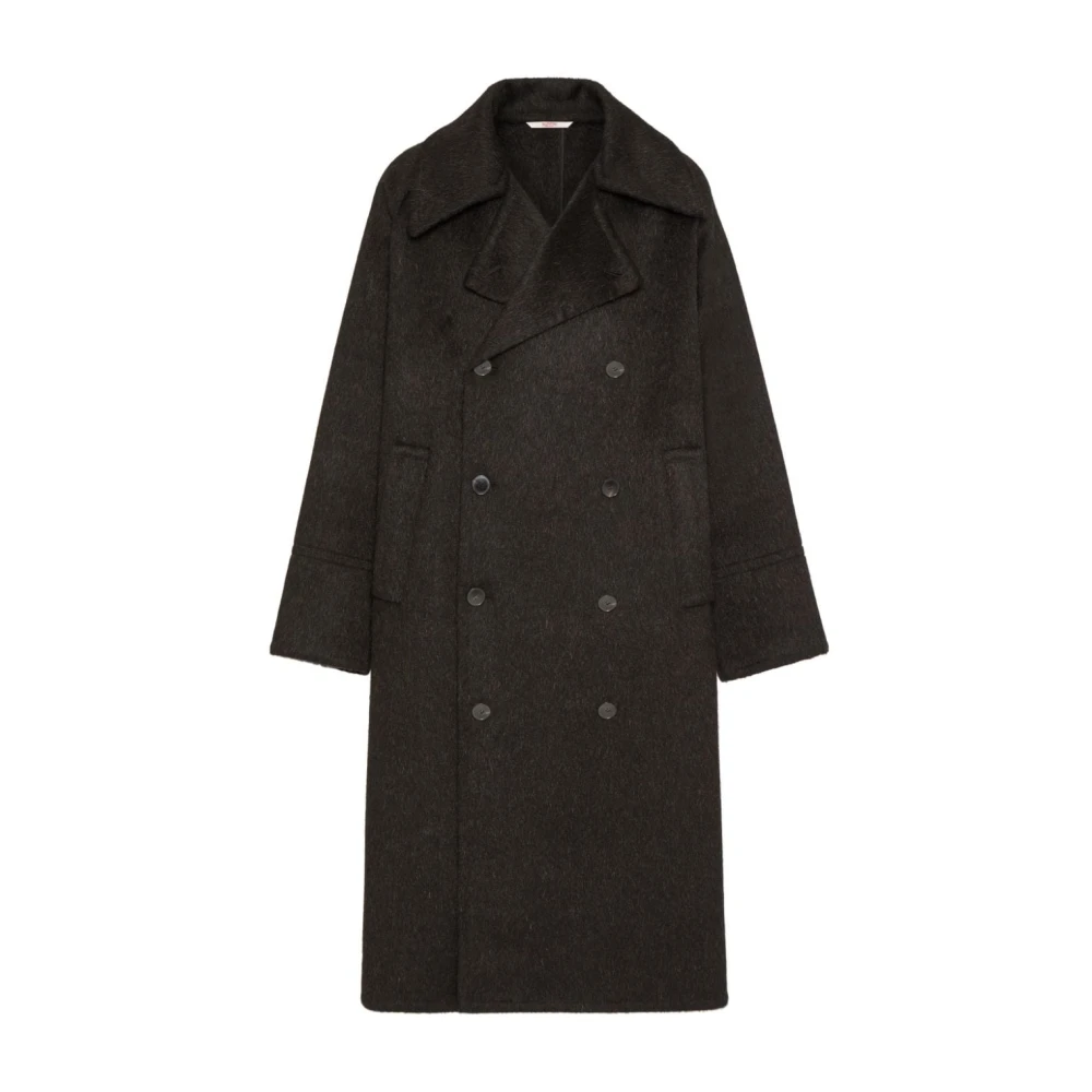 Valentino Garavani Zwarte Jassen voor Stijlvolle Look Black Heren