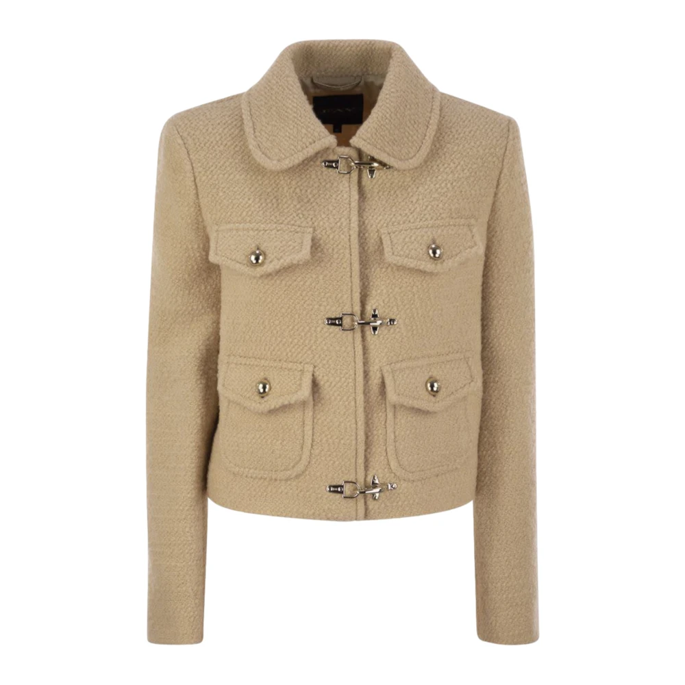 Fay Beige Jas voor Stijlvolle Outfits Beige Dames