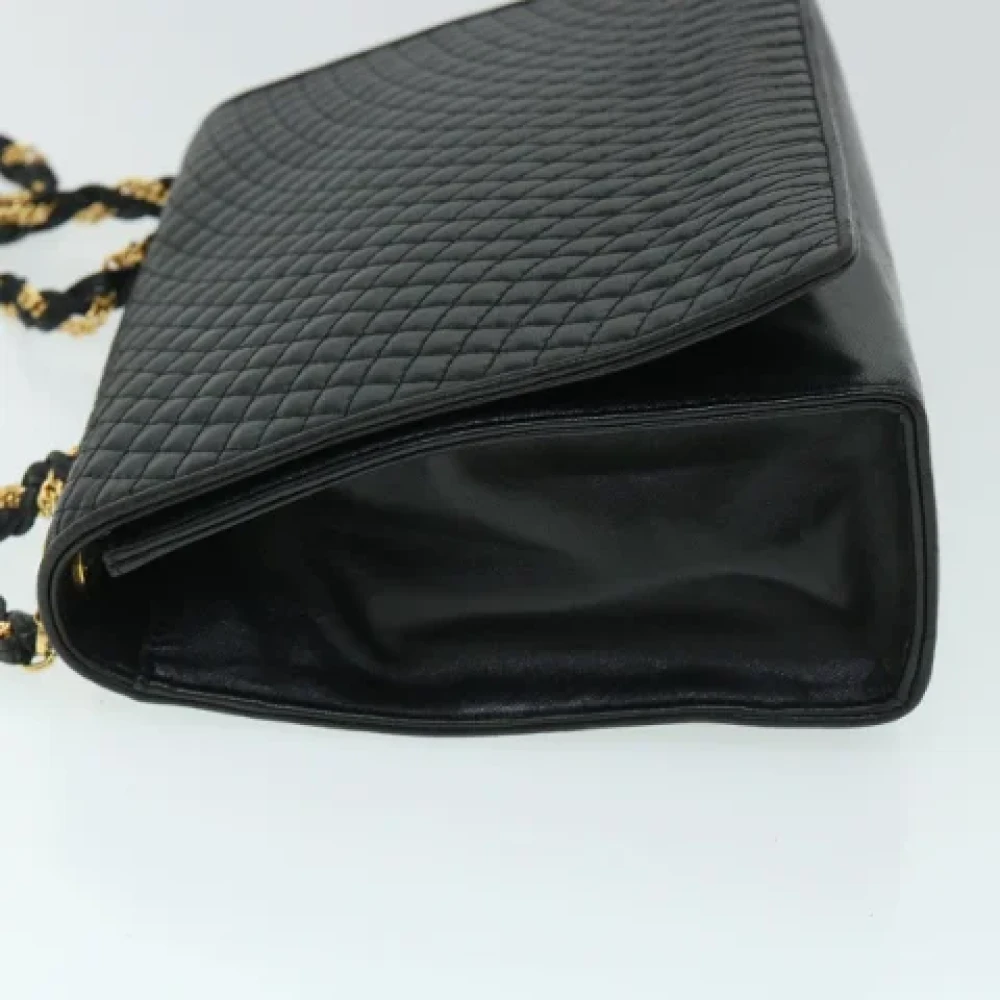 Bally Pre-owned Leather shoulder-bags Black Dames