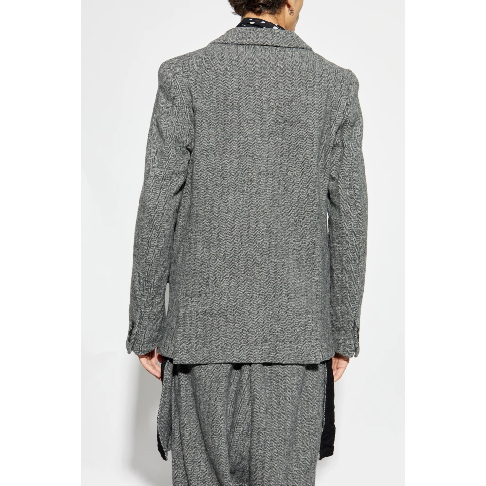 Comme des Garçons Wollen Blazer Gray Unisex
