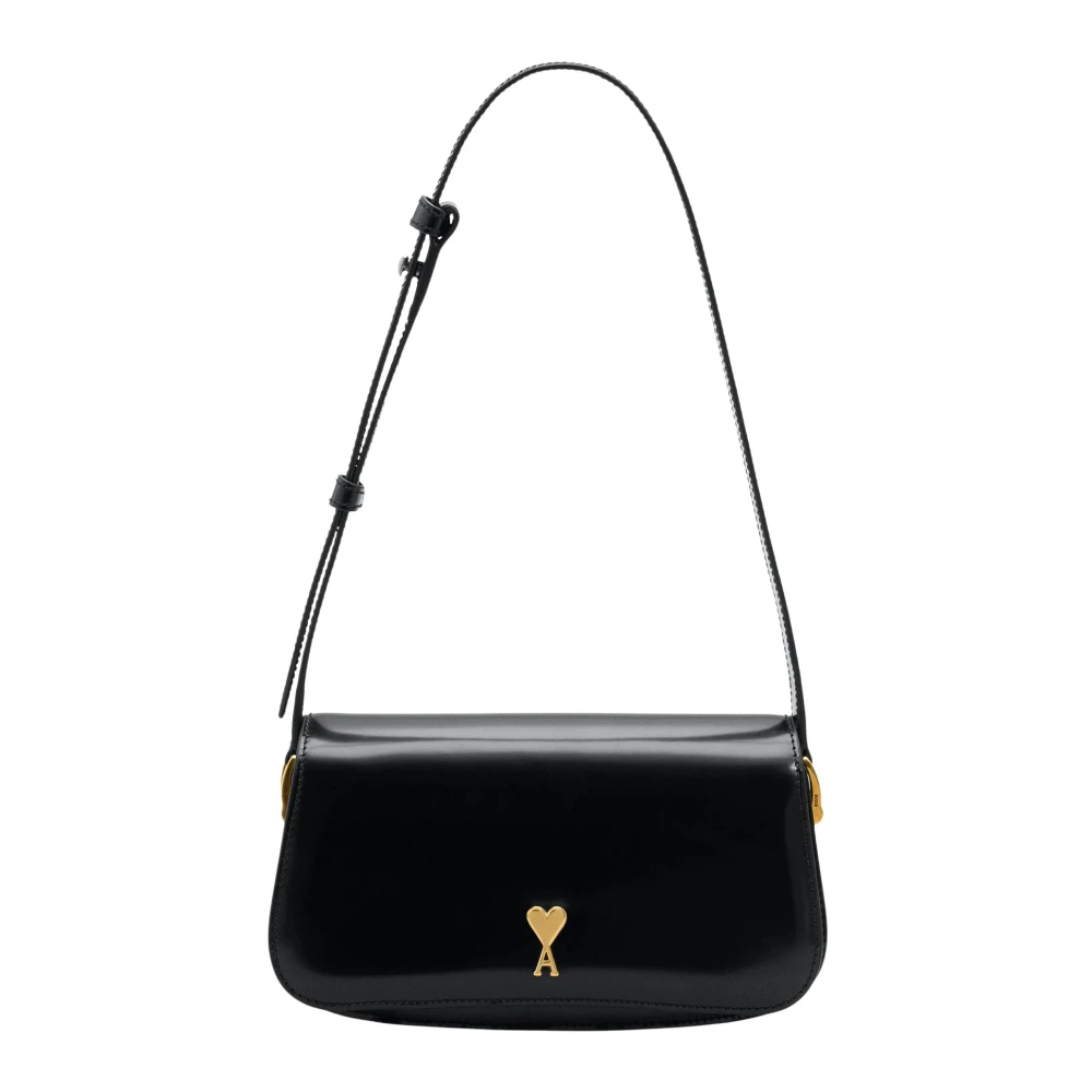 Ami Paris Donna Nero Borse, Taglia Unica, New,