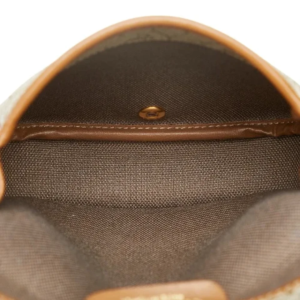 Dior Vintage Pre-owned Canvas dior-bags Beige Dames