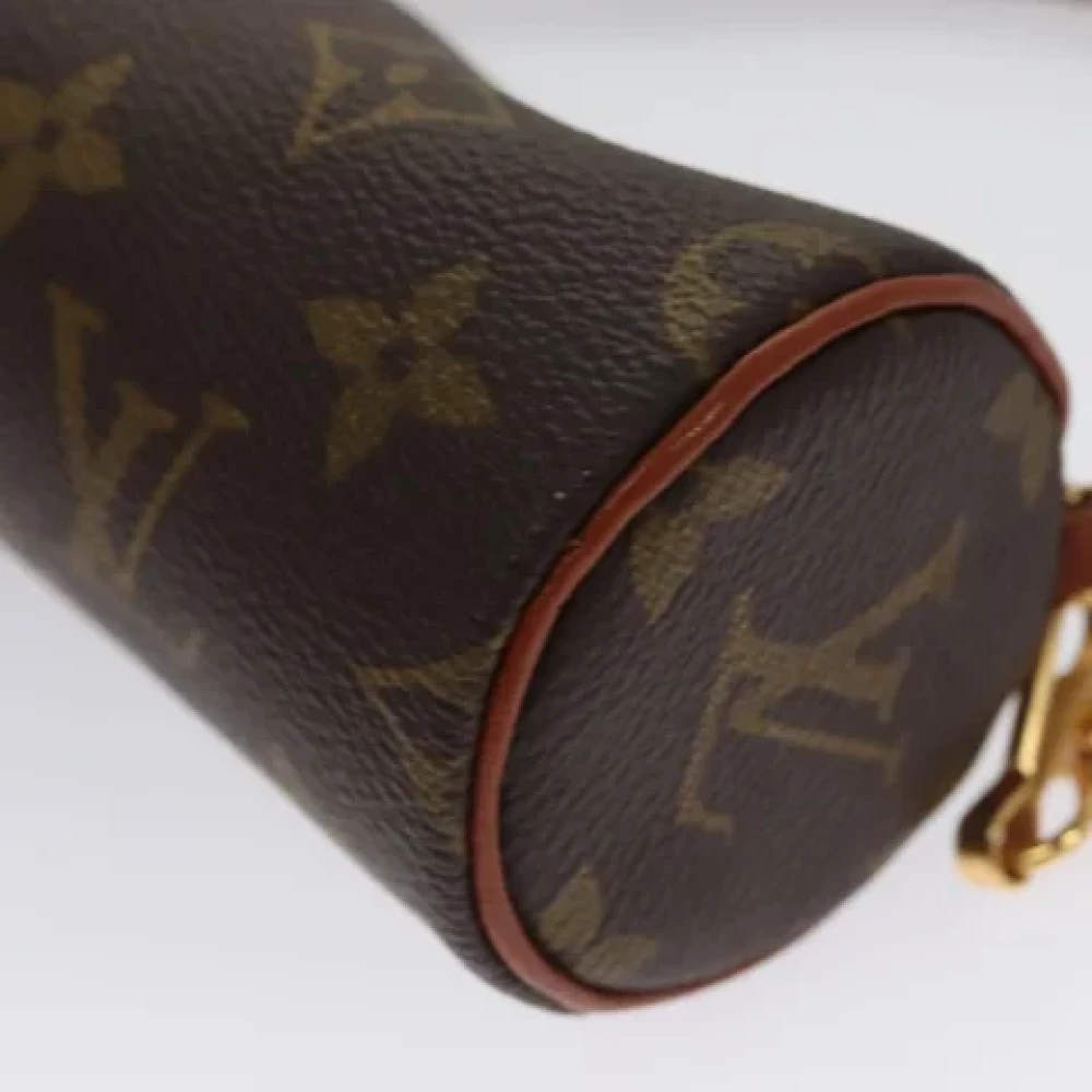 Louis Vuitton Vintage Pre-owned Canvas clutches Brown Dames