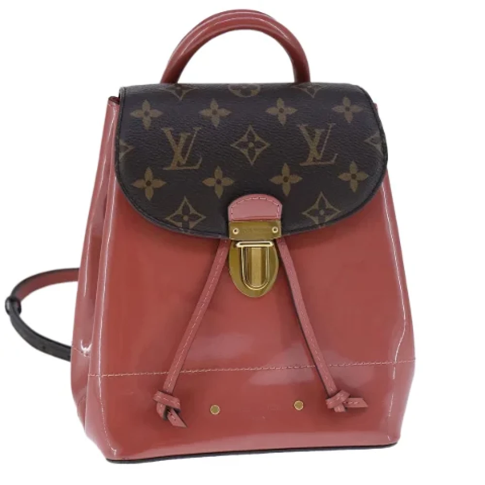 Louis Vuitton Vintage Pre-owned Canvas backpacks Brown Dames