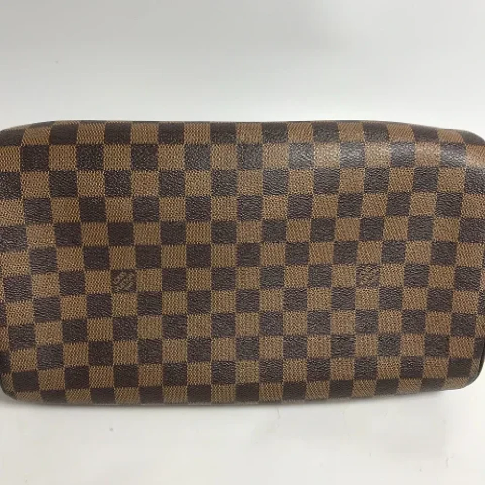 Louis Vuitton Vintage Pre-owned Cotton louis-vuitton-bags Brown Dames