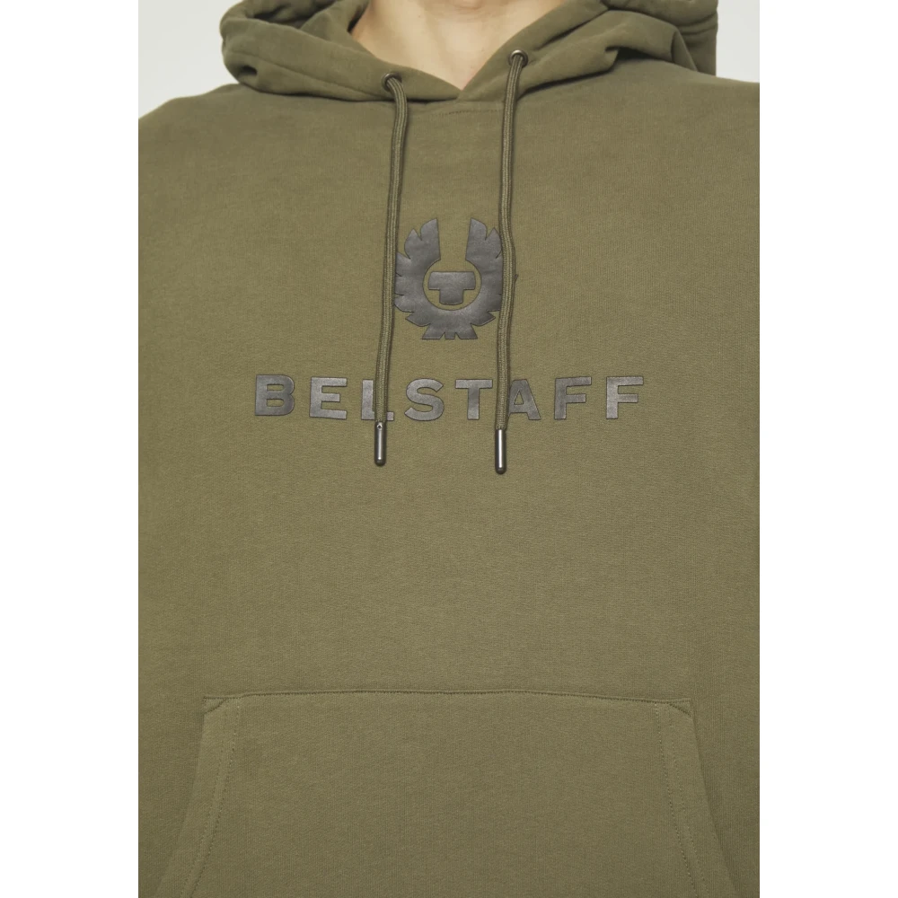 Belstaff Signature Hoodie Green Heren