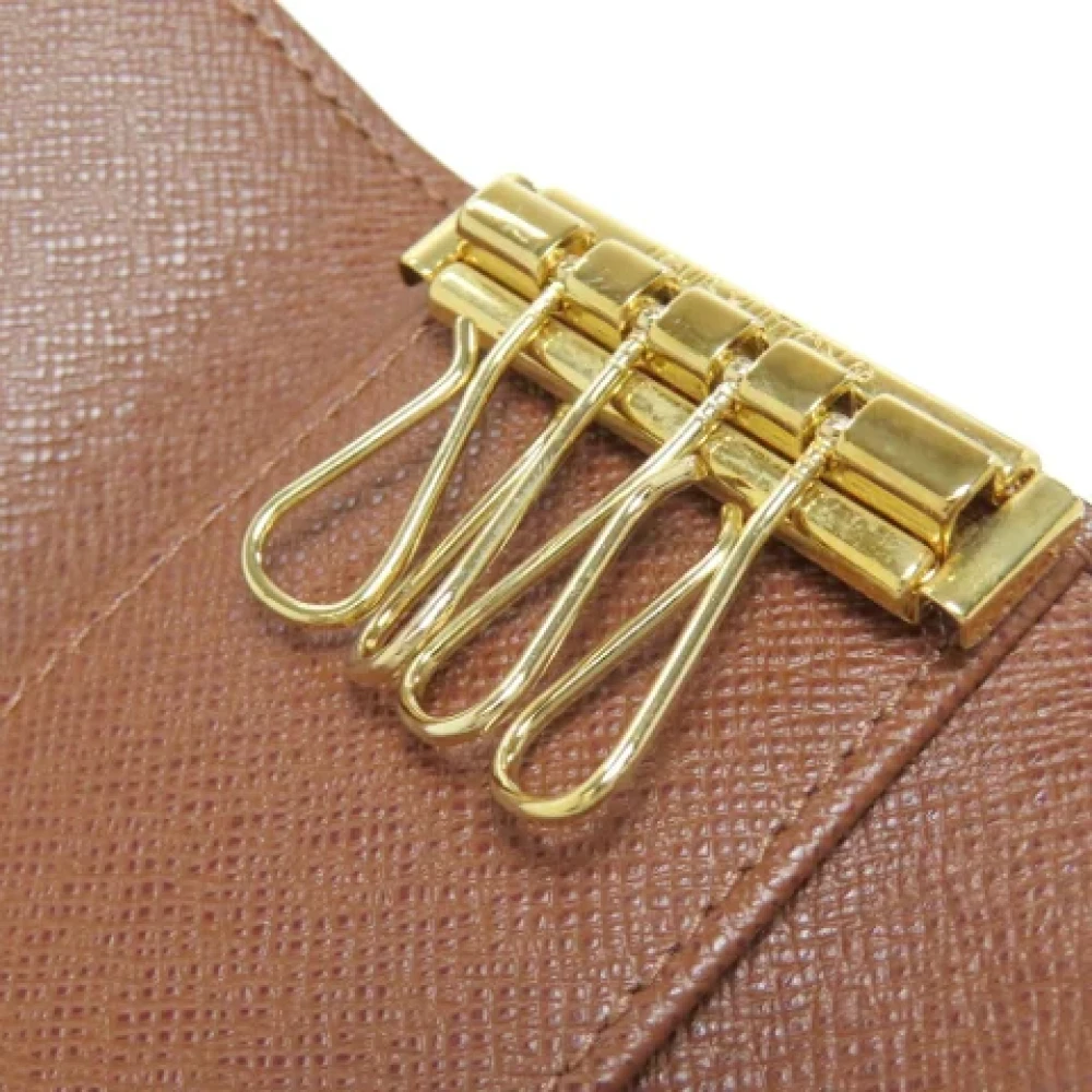 Louis Vuitton Vintage Pre-owned Canvas key-holders Brown Dames