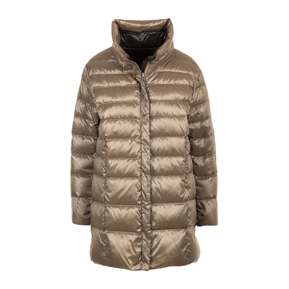 People of Shibuya Stijlvolle Jassen voor Amomo Collectie Beige Dames