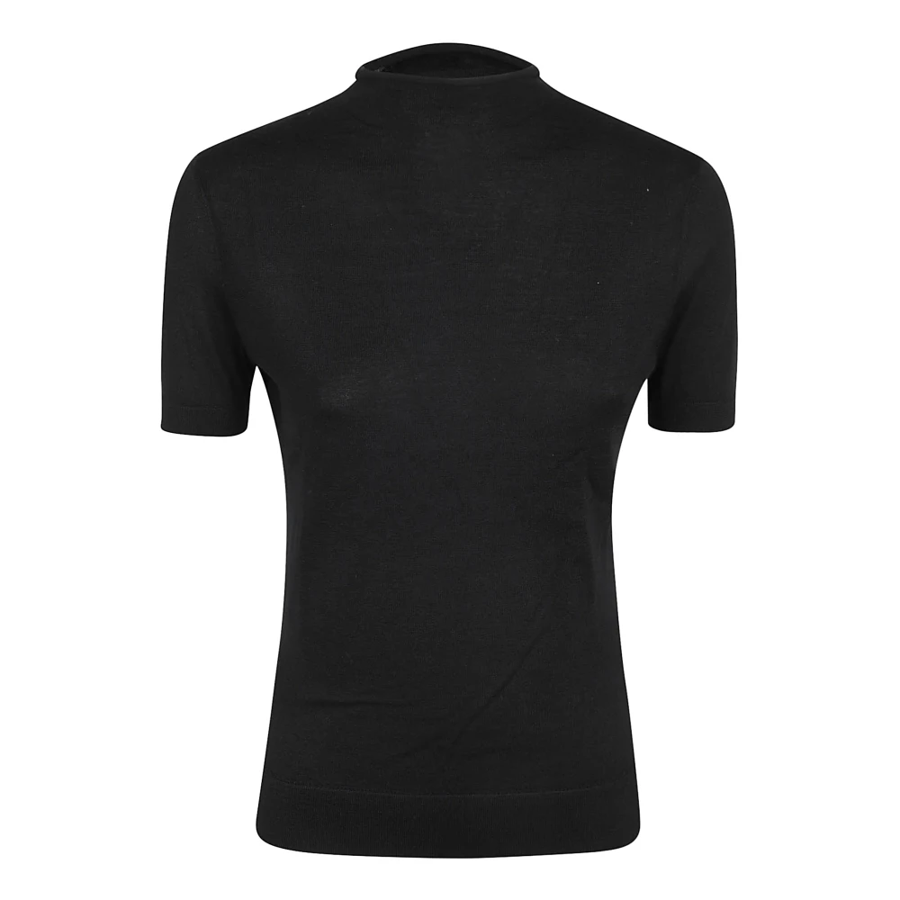 Ralph Lauren Elegante Zwarte Top voor Vrouwen Black Dames