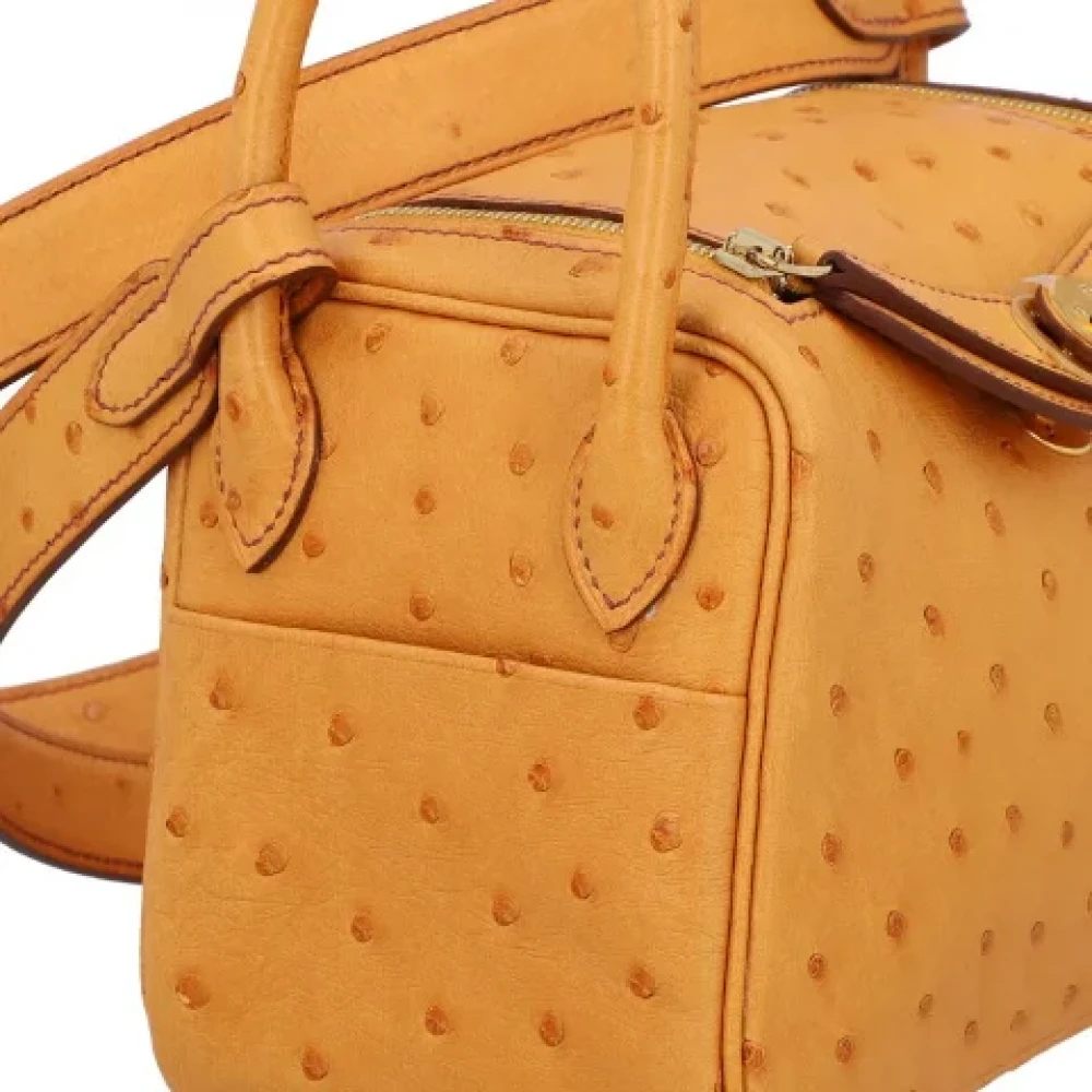 Hermès Vintage Pre-owned Leather shoulder-bags Brown Dames