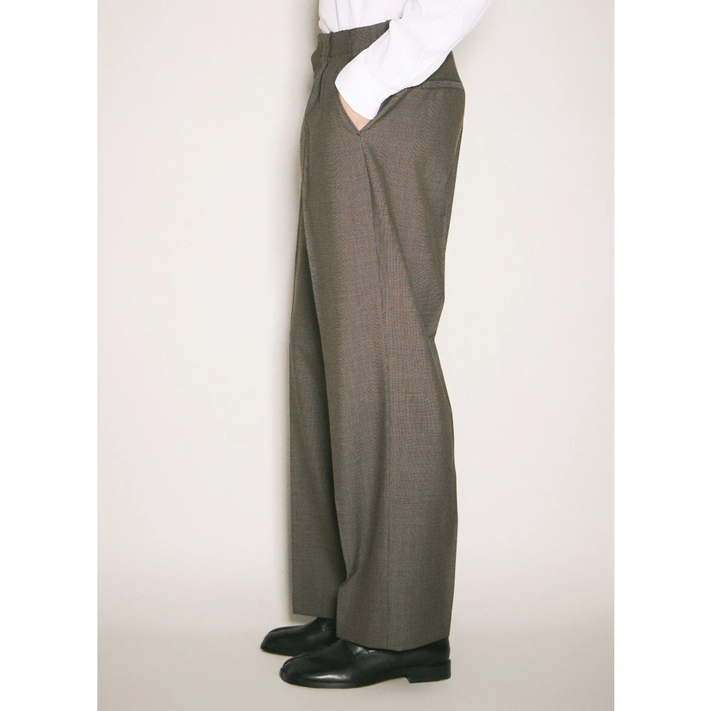 Our Legacy Geruite Chino Broek Gray Heren