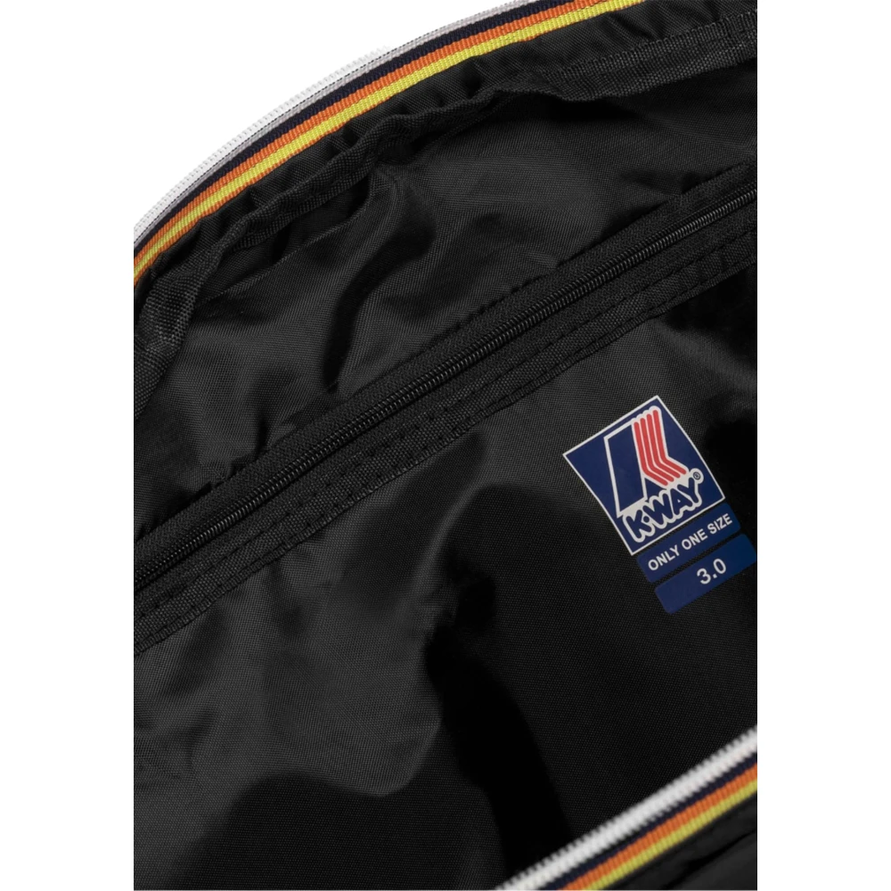 K-way Compact Waterdichte Nylon Reistas Black Heren