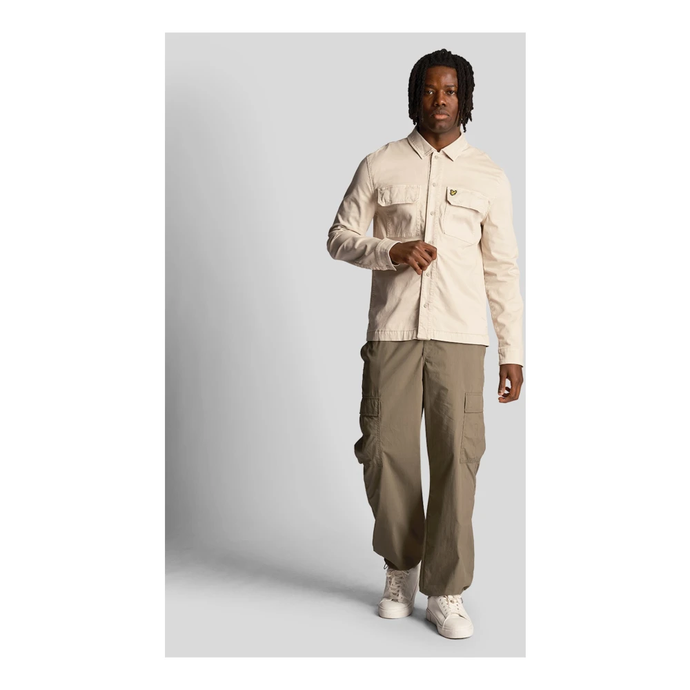 Lyle & Scott -Overshirt Beige Heren