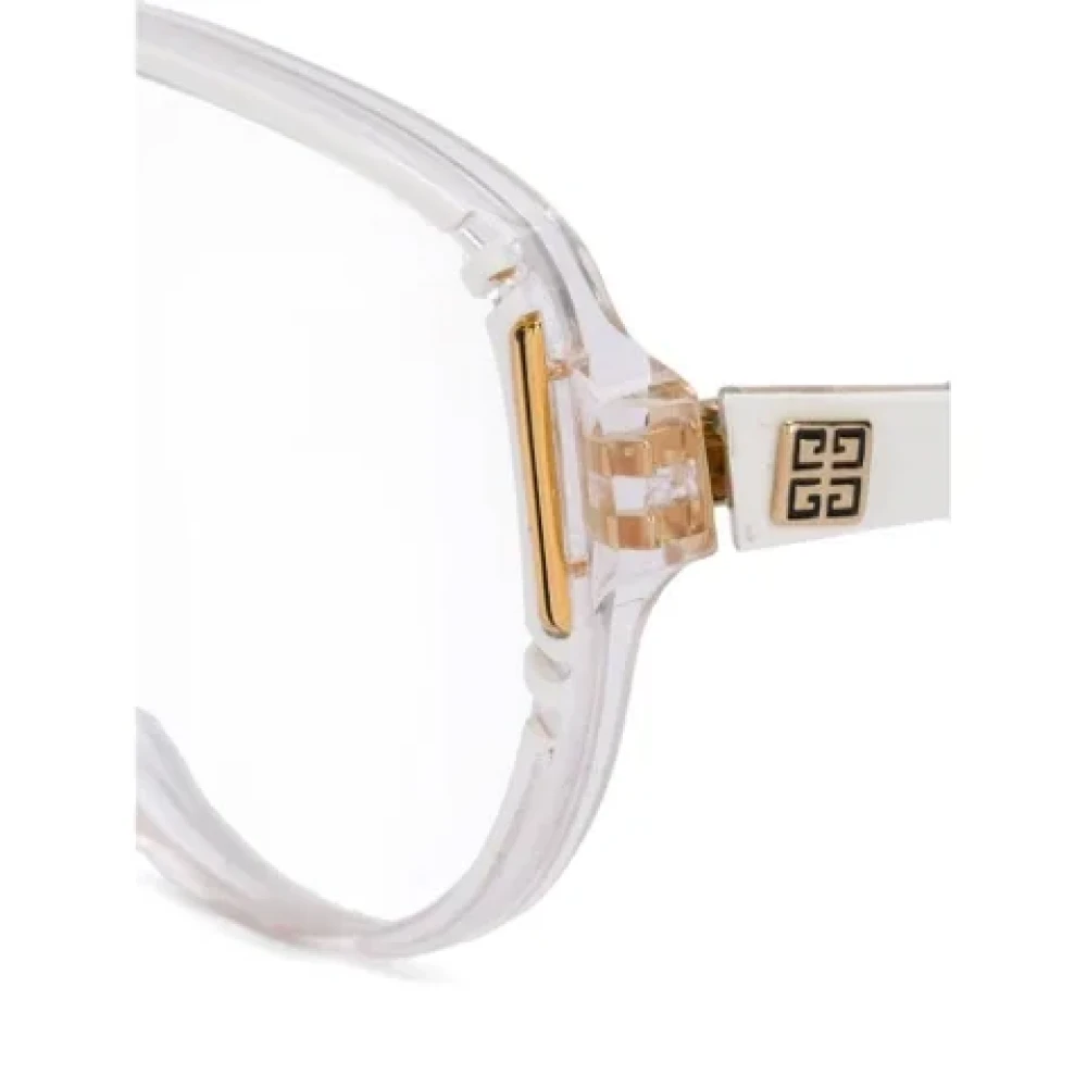 Givenchy Pre-owned Acetate sunglasses White Dames