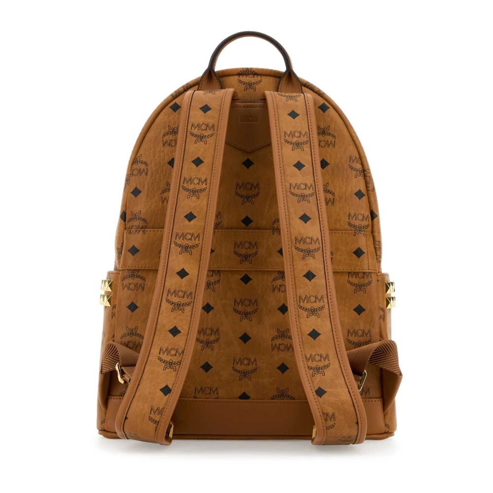 MCM Canvas Stark Rugzak Brown Dames