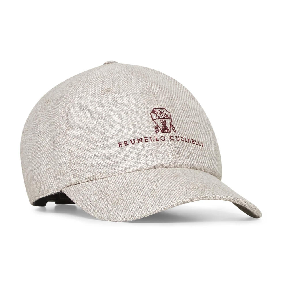 Accessories > Hats > Caps - - Brunello Cucinelli - Modalova