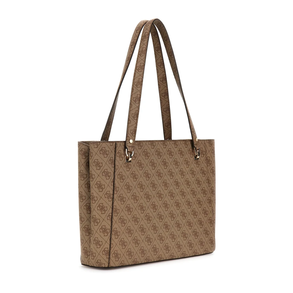Guess Nolana Sml Girlfrien Latte Schoudertas Brown Dames