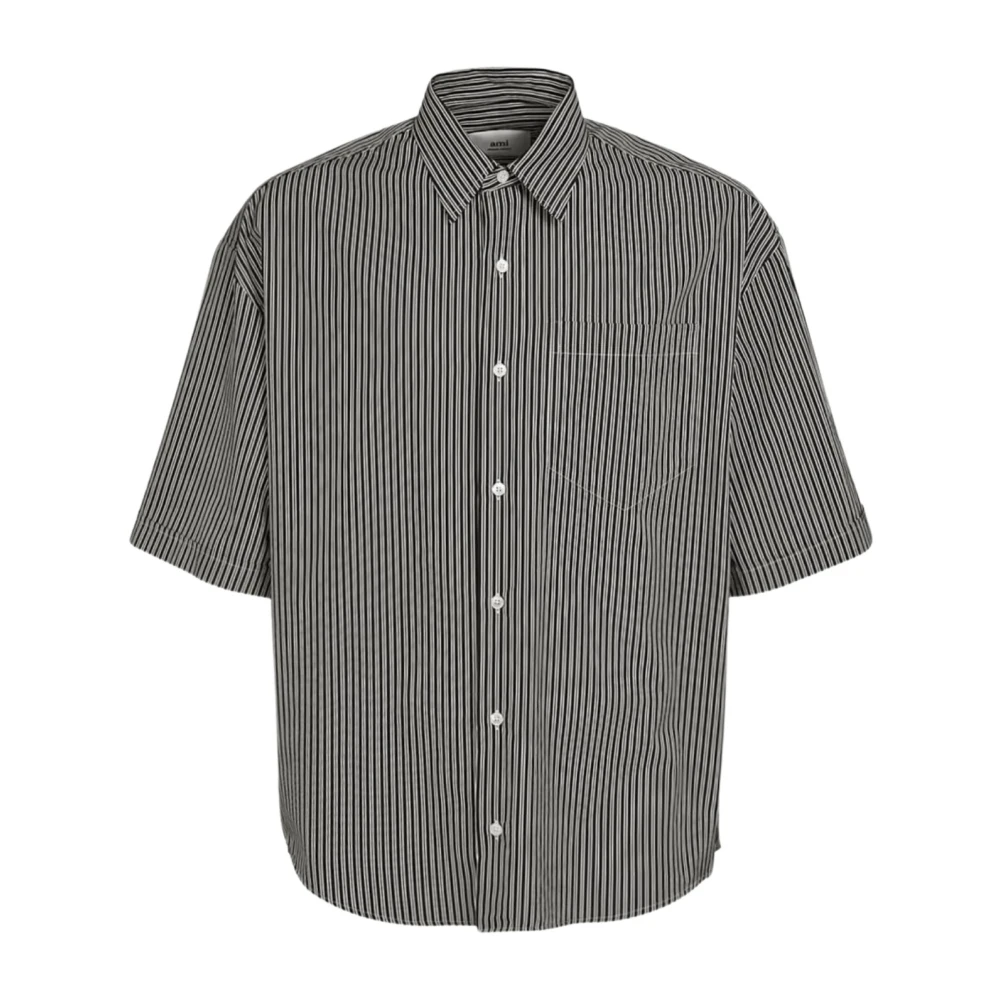 Shirts > Short Sleeve Shirts - - Ami Paris - Modalova