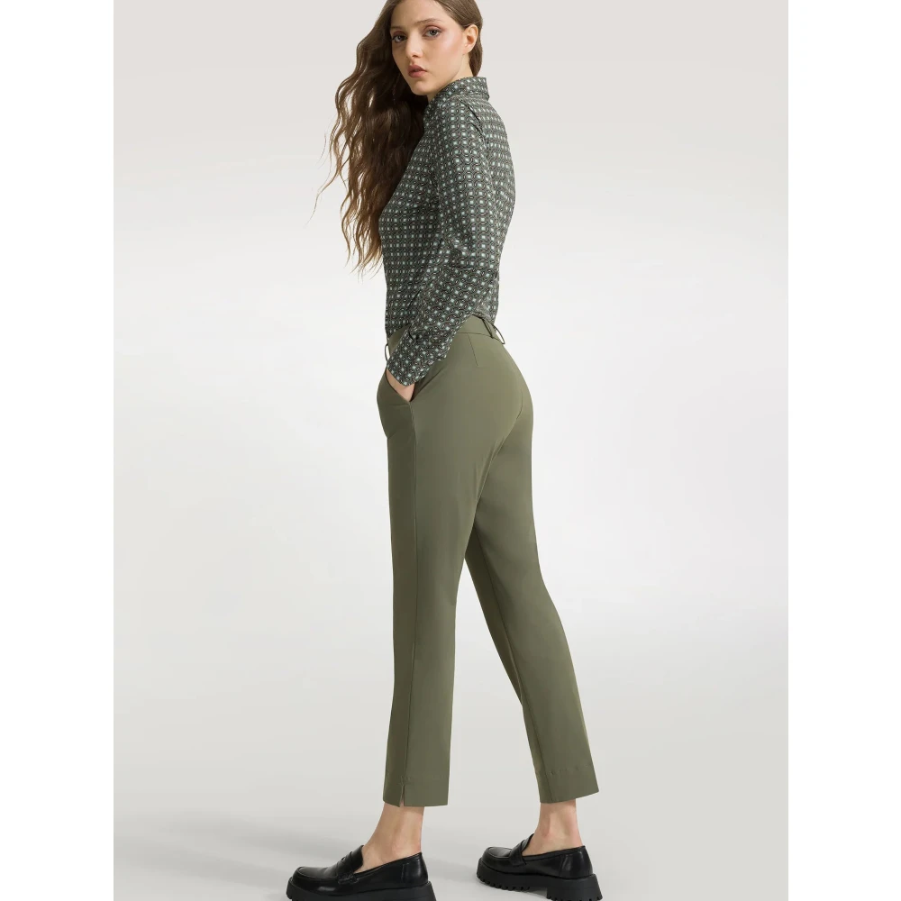 RRD Tailored Oxford Shirt Green Dames