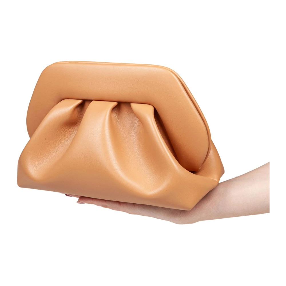 THEMOIRè Vegan leren clutch Brown Dames